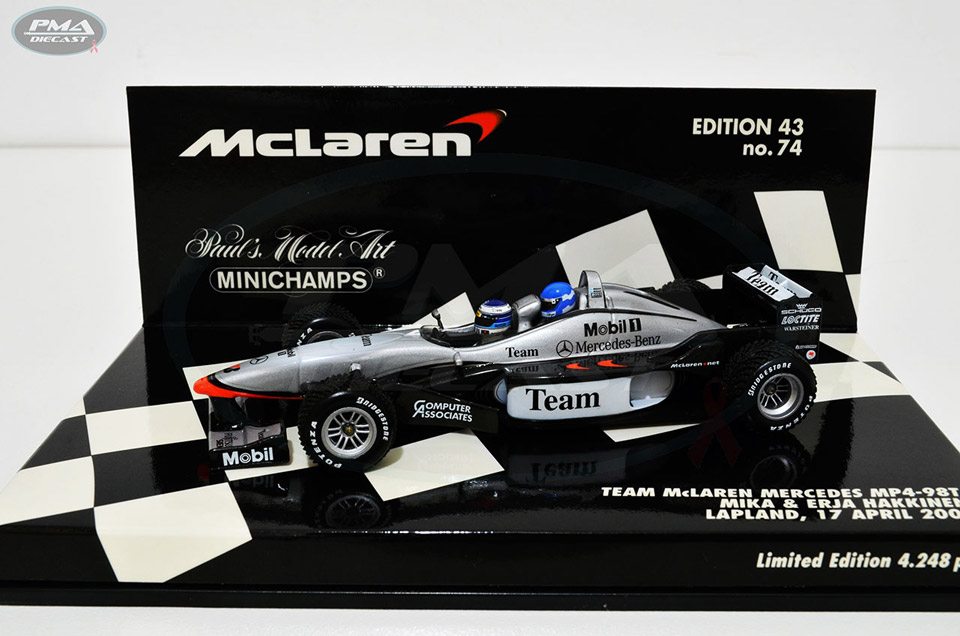 MIKA HAKKINEN 2000 MCLAREN MP4-98T 1:43